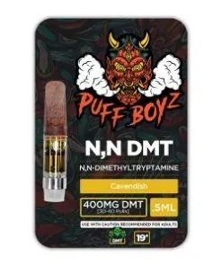 Puff Boyz NN DMT .5ML 400MG Cartridge with Cavendish flavor