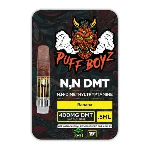 Puff Boyz Banana DMT Cartridge 400MG – Premium Vape
