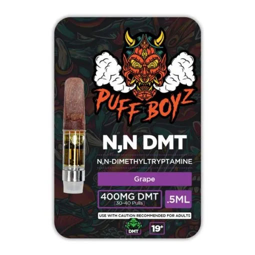 Puff Boyz NN DMT 0.5ML 400MG Cartridge Grape Flavor