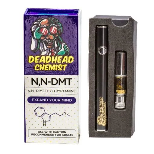 Deadhead Chemist DMT 1mL vape cartridge and battery kit