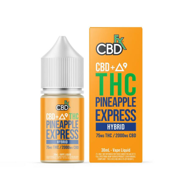 Pineapple Express THC Vape Juice UK – CBD & Delta 9 Formula
