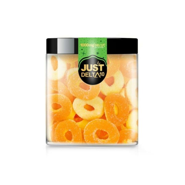 Delta 10 THC Peach Rings Gummies UK – Legal & Uplifting Edibles