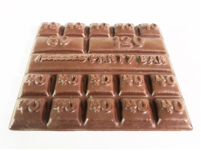 1000mg THC Chocolate Party Bar UK – High potency cannabis edible with chocolate squares