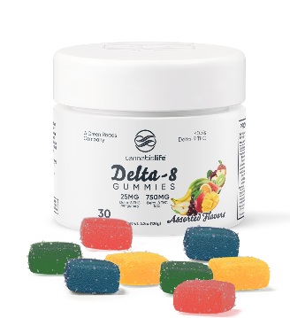 Cannabis Life Delta 8 Gummies UK – Assorted Flavours 750mg